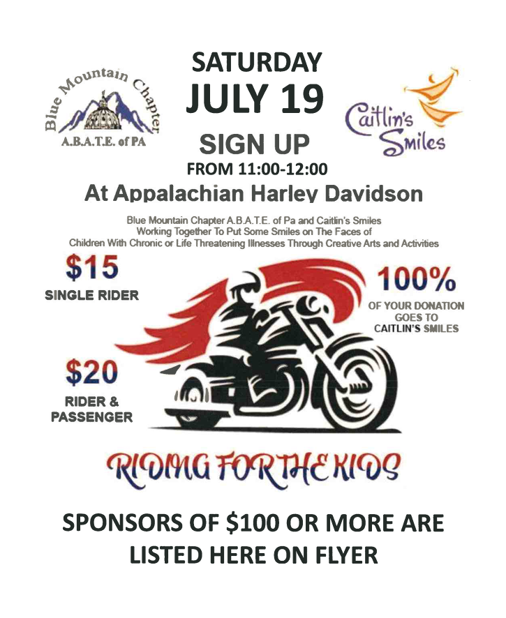 Riding For The Kids